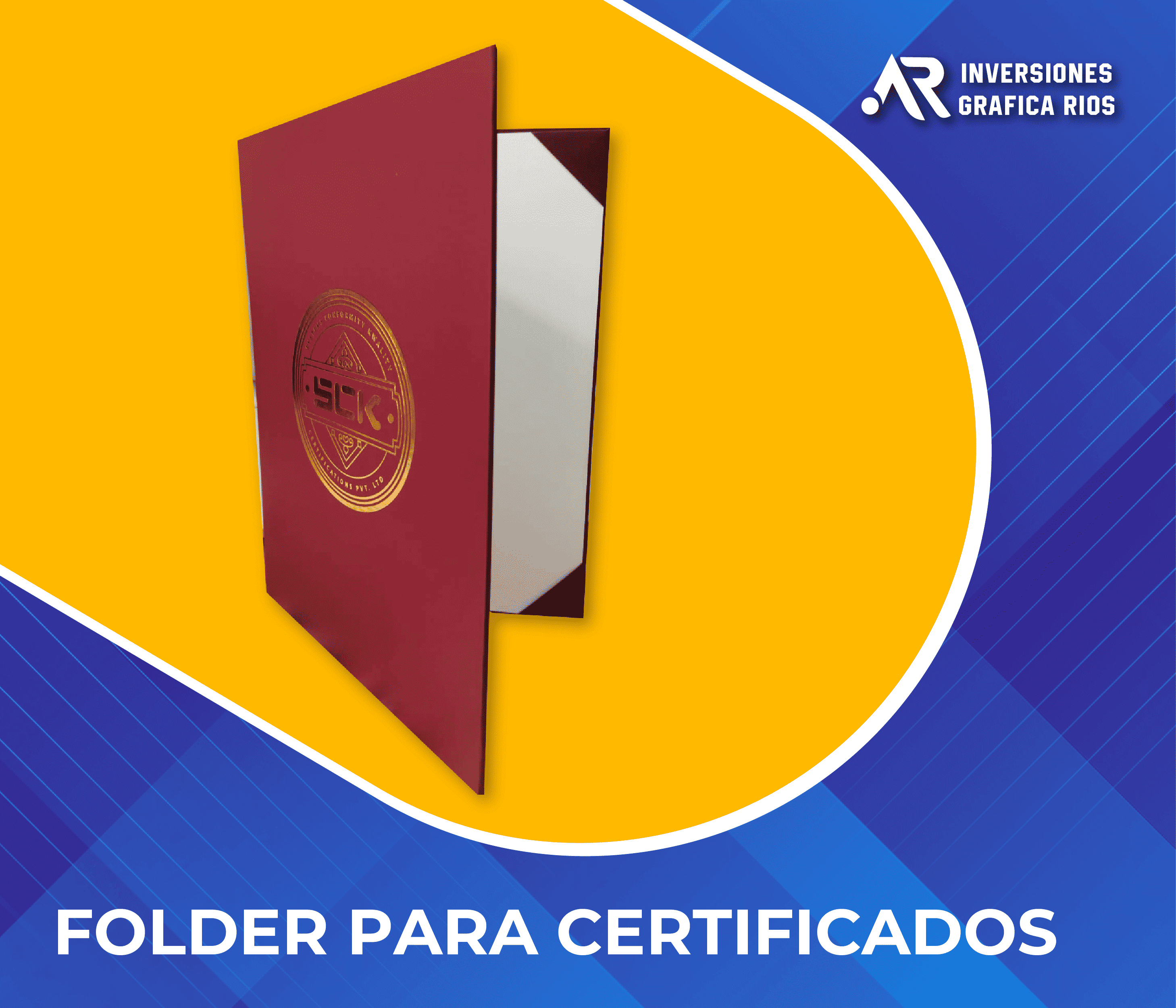Foldes para Certificados