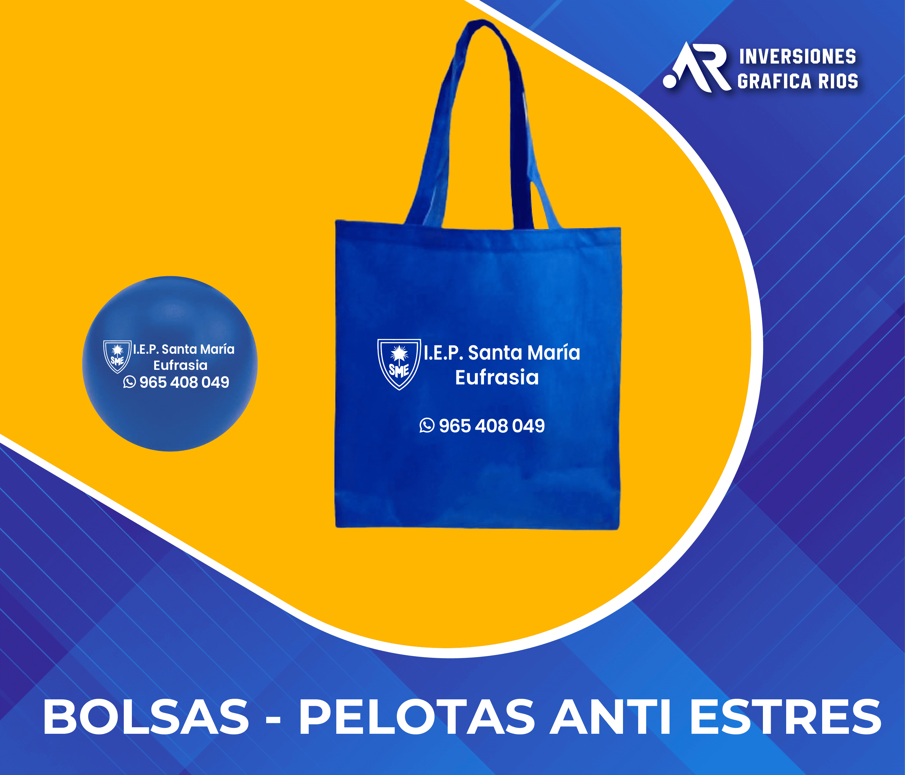 Bolsas y Pelotas anti estrés